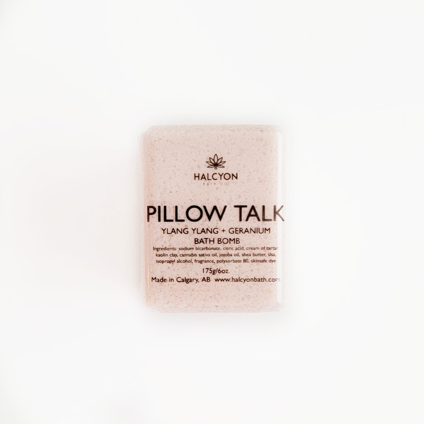 Pillow Talk - Ylang Ylang + Geranium Bath Bomb