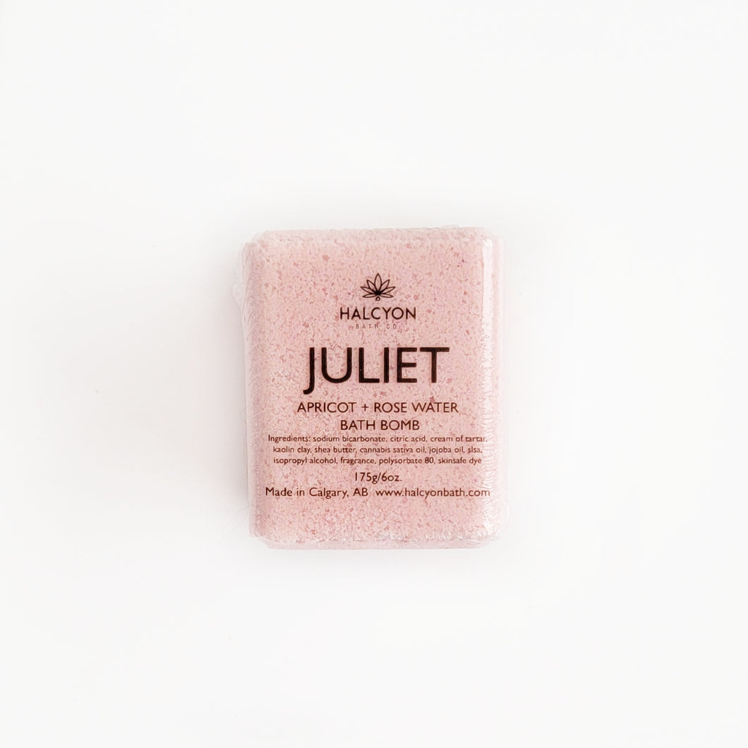 Juliet - Apricot + Rose Water Bath Bomb