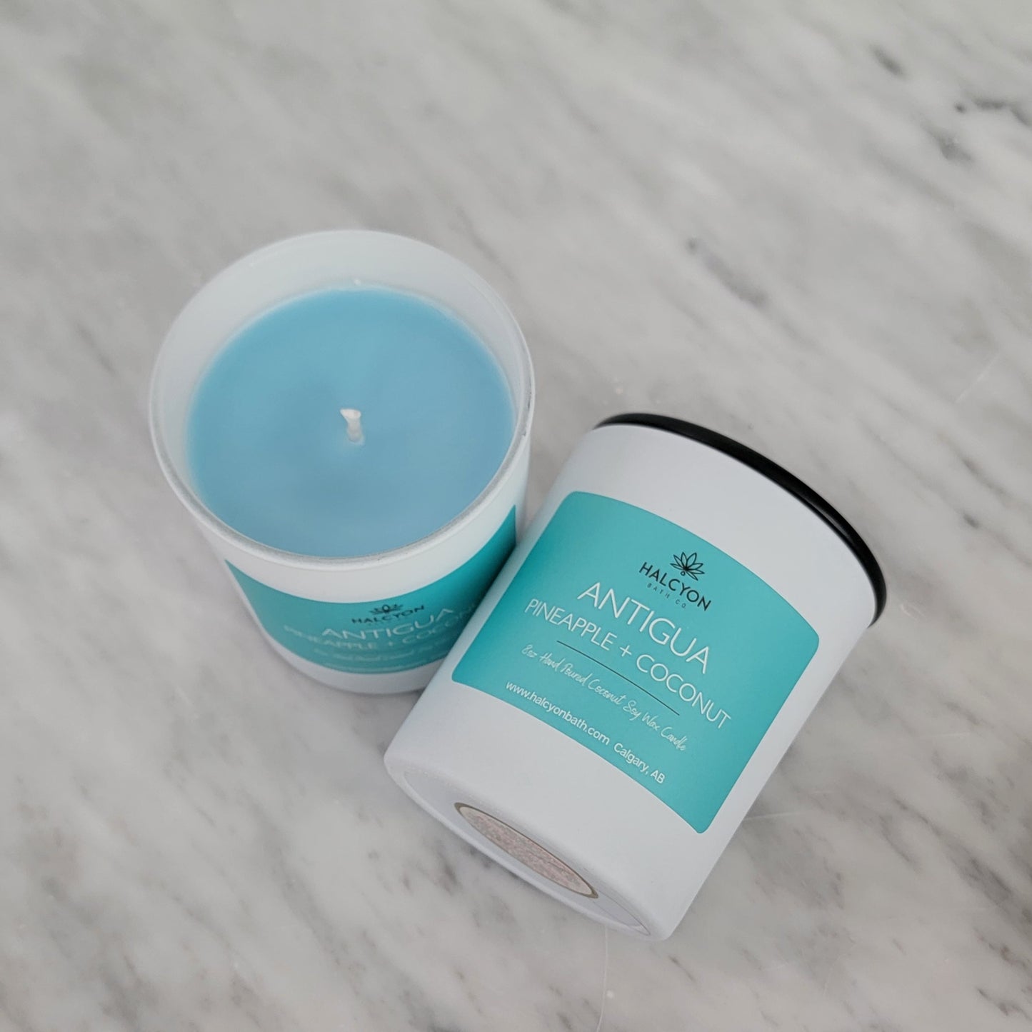 ANTIGUA - Pineapple + Coconut Soy Candle 8oz.