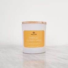 Load image into Gallery viewer, Mirage - Coconut + Mango Coconut Soy Candle 8oz
