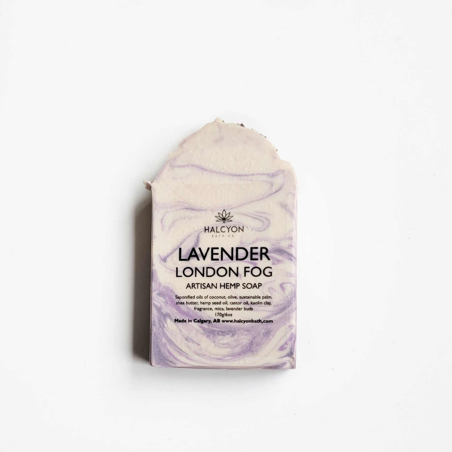 Lavender London Fog Hemp Soap