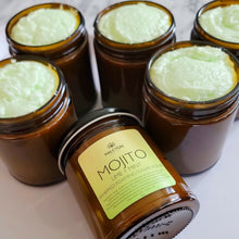 Load image into Gallery viewer, Mojito - Lime + Mint Whipped Foaming Sugar Scrub 8oz