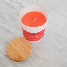 Load image into Gallery viewer, Sunburst Blood Orange + Cranberry Coconut Soy Candle 8oz.