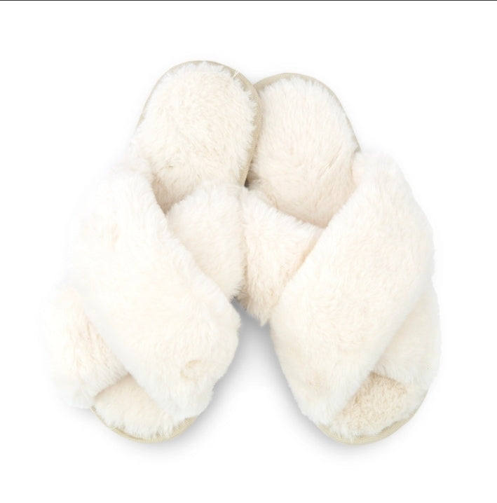 Slippers - Plush Crossband