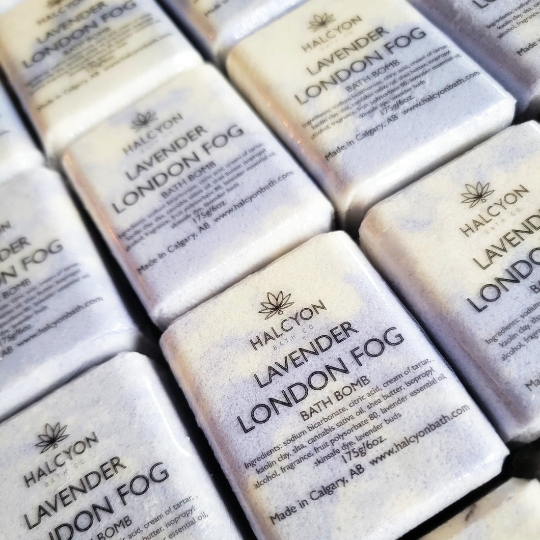 Lavender London Fog Bath Bomb