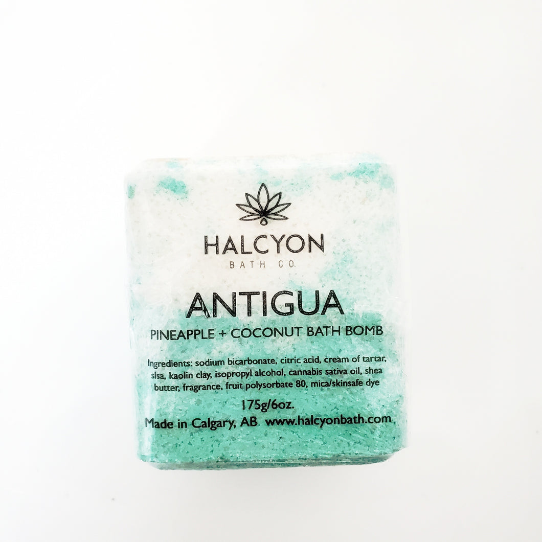 ANTIGUA – Pineapple + Coconut Bath Bomb