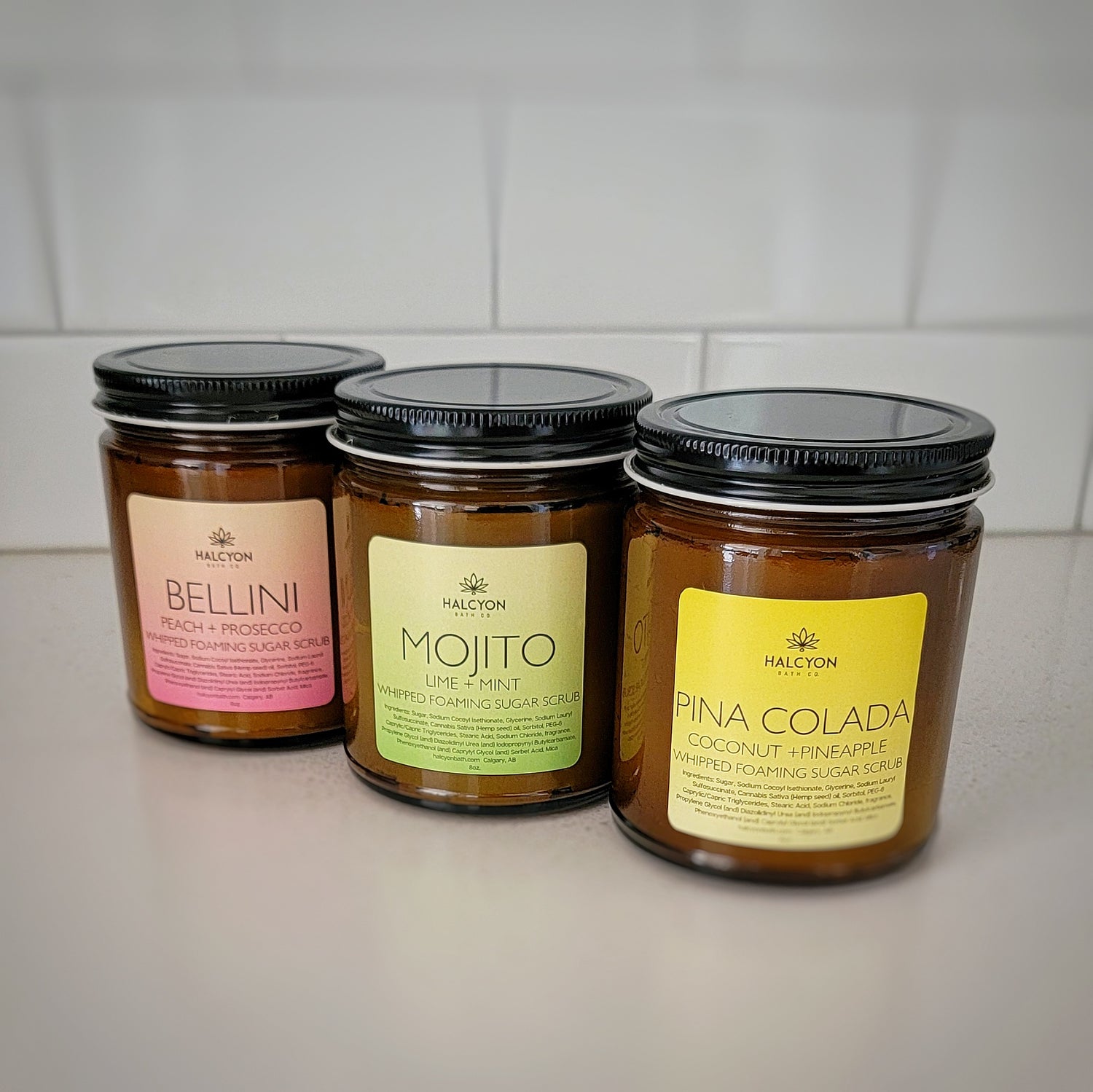 Whipped Sugar Scrubs