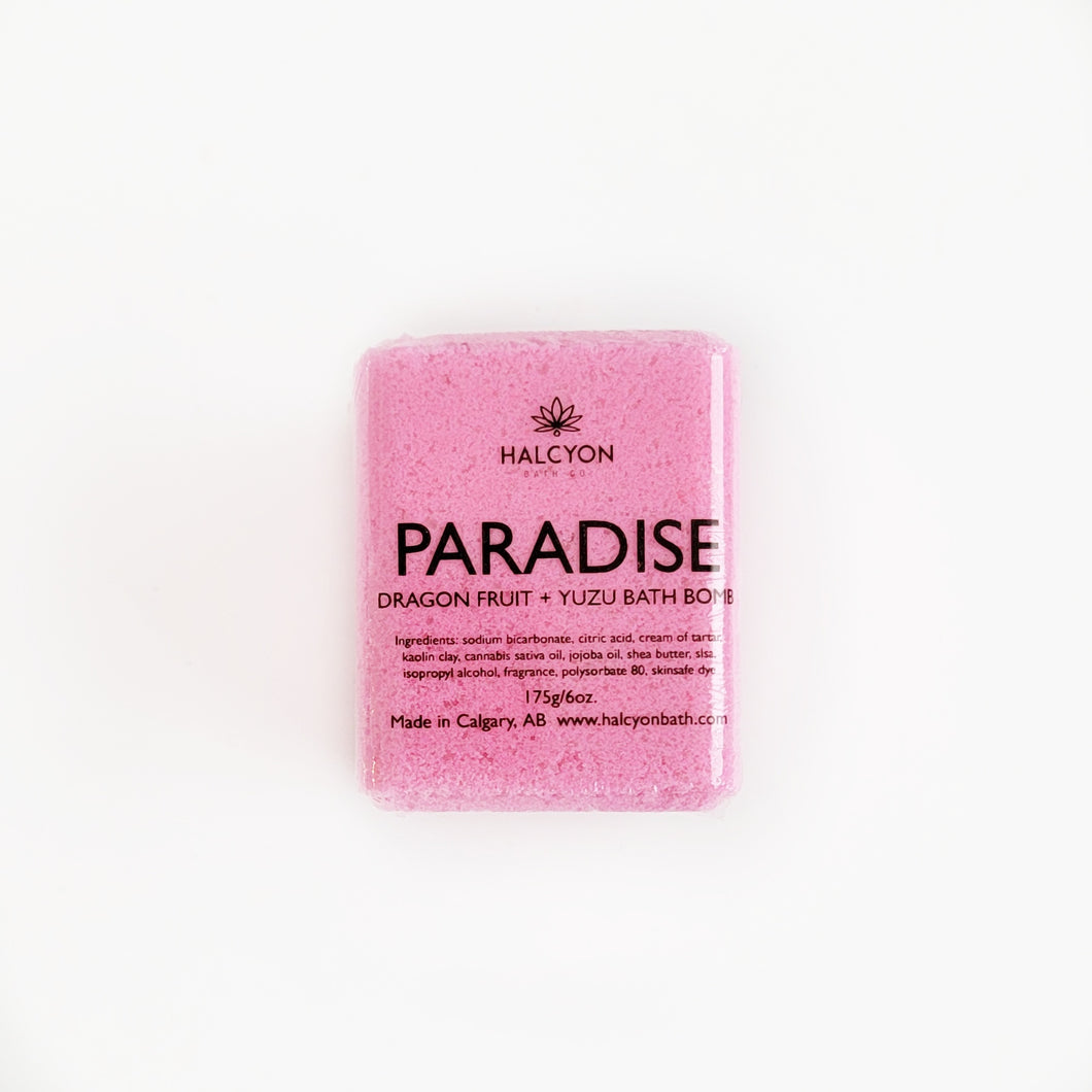 Paradise - Dragon Fruit + Yuzu Bath Bomb