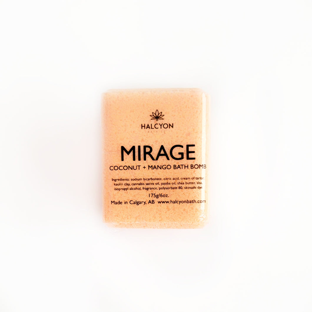 Mirage - Coconut + Mango Bath Bomb