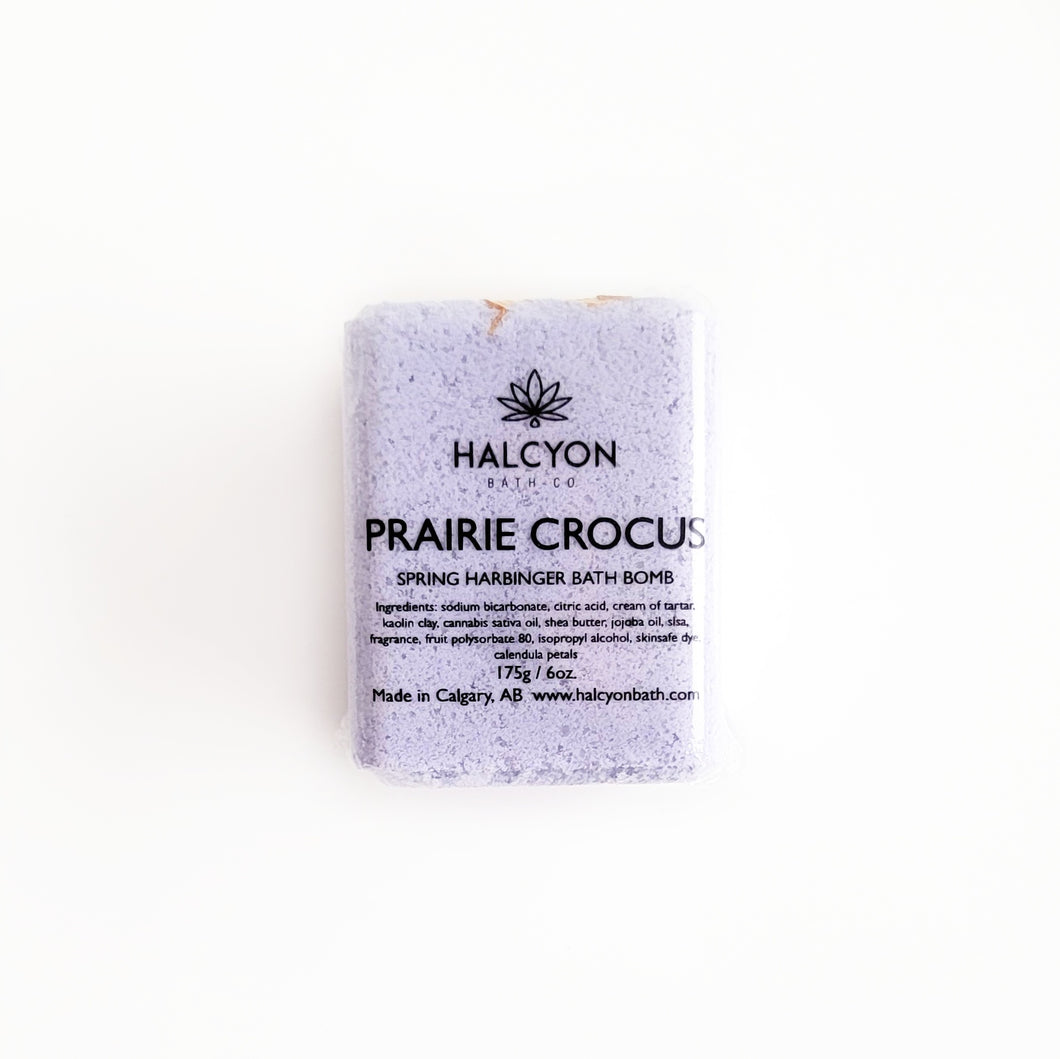 Prairie Crocus - Spring Harbinger Bath Bomb