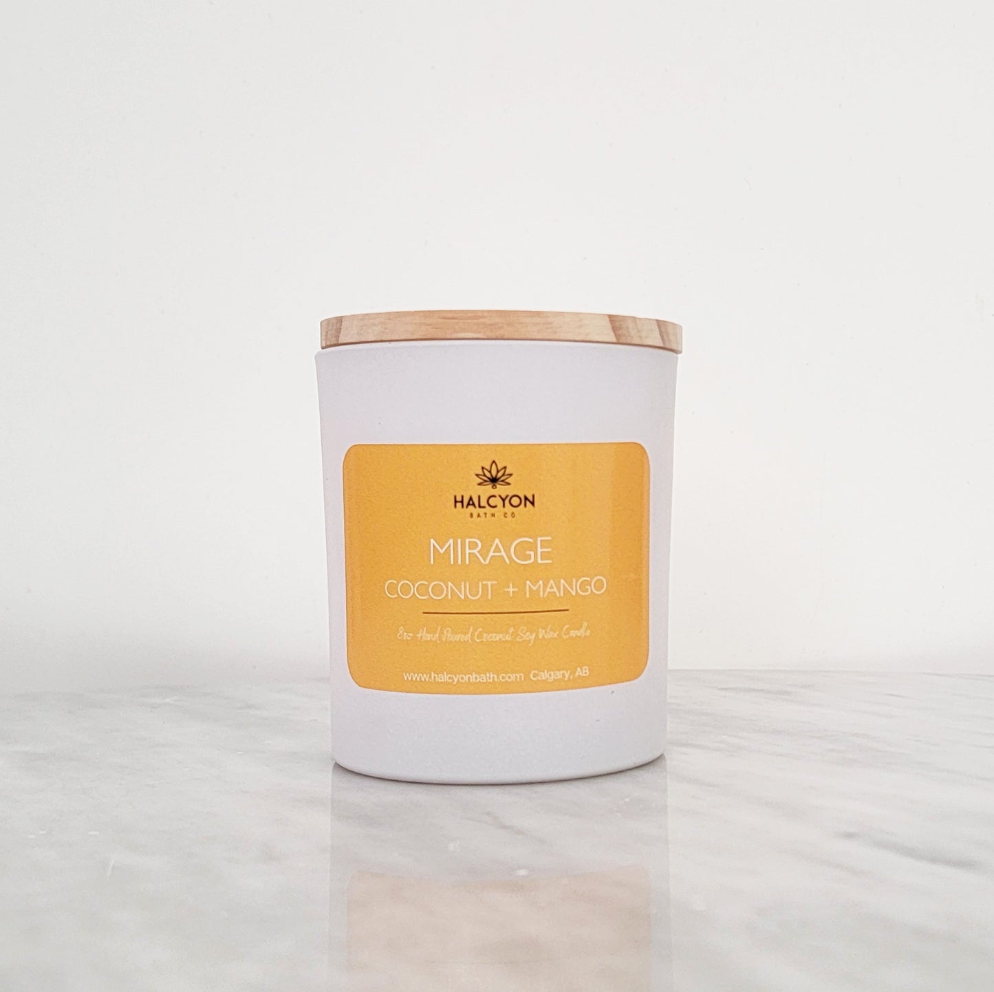 Mirage - Coconut + Mango Coconut Soy Candle 8oz