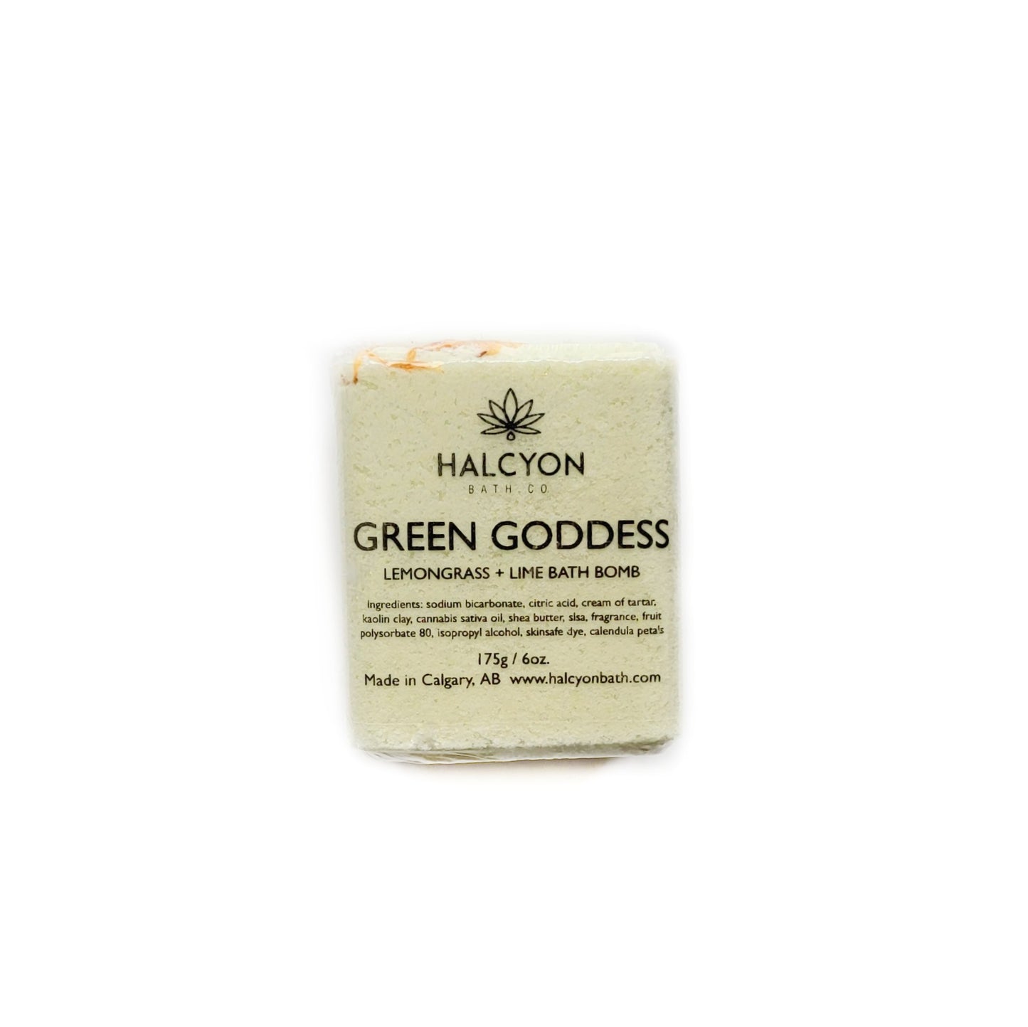 GREEN GODDESS - Avocado + Lemongrass Bath Bomb