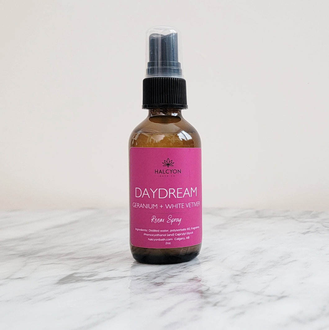 Daydream - Geranium + White Vetiver Room Spray