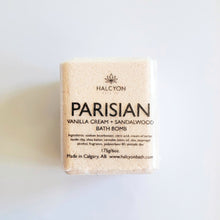 Load image into Gallery viewer, Parisian- Vanilla Cream + Sandalwood Bath Bomb
