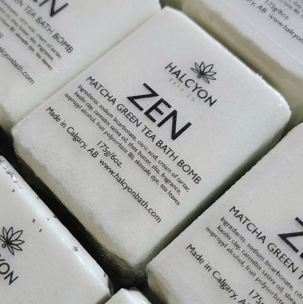 Zen - Matcha Green Tea Bath Bomb
