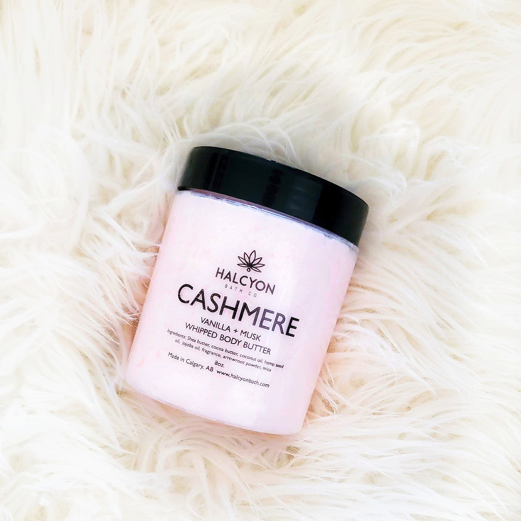 Pink Cashmere Whipped Body Butter 8 oz