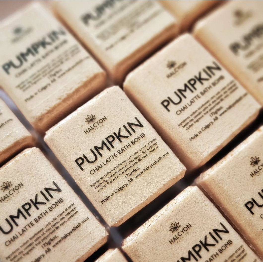 Pumpkin Chai Latte Bath Bomb