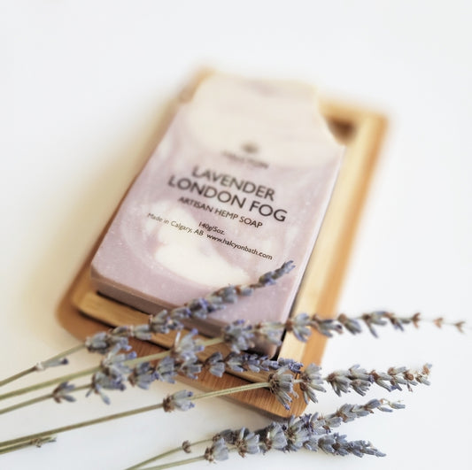 Lavender London Fog Hemp Soap