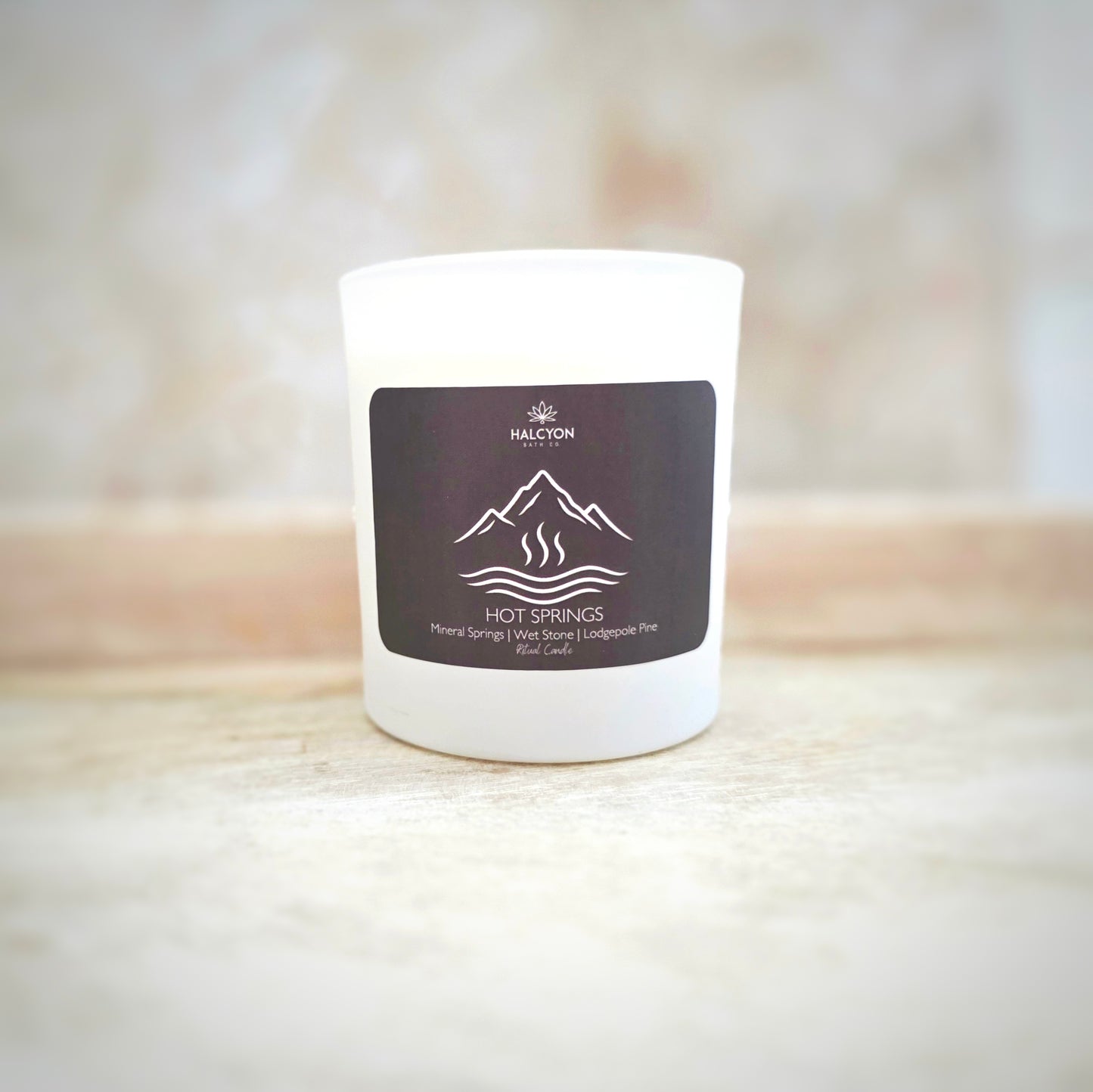 Hot Springs Ritual Candle