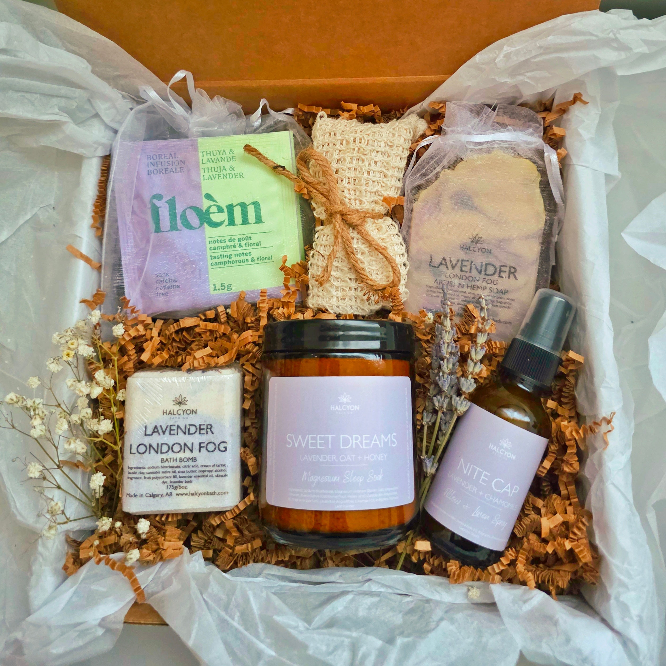 Sweet Deams Deep Sleep Ritual Box – Halcyon Bath Co.