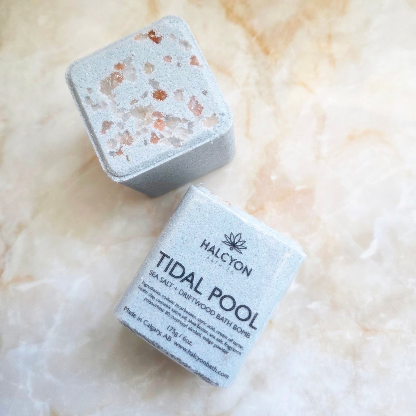 Tidal Pool Saltwater + Driftwood Bath Bomb