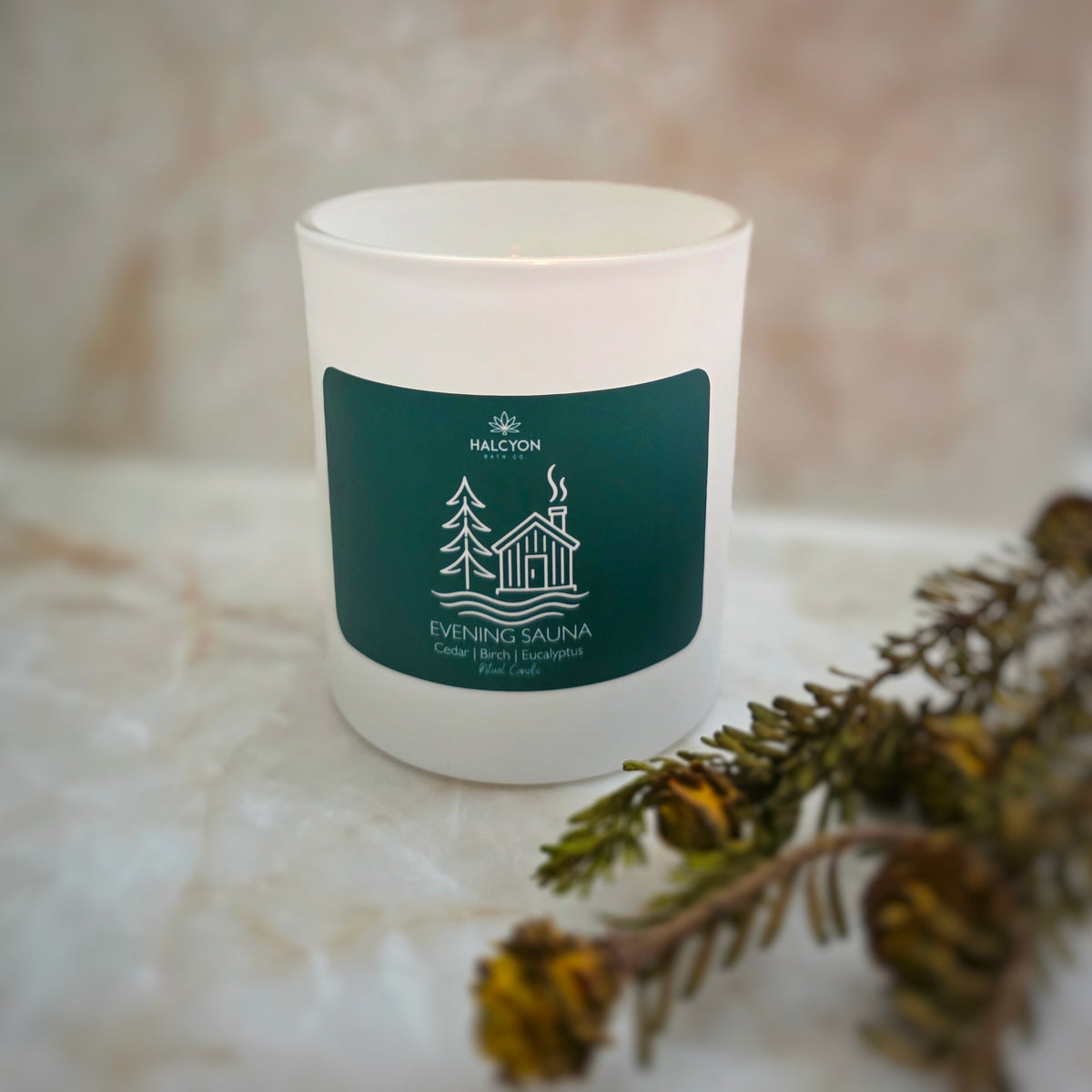 Evening Sauna Ritual Candle