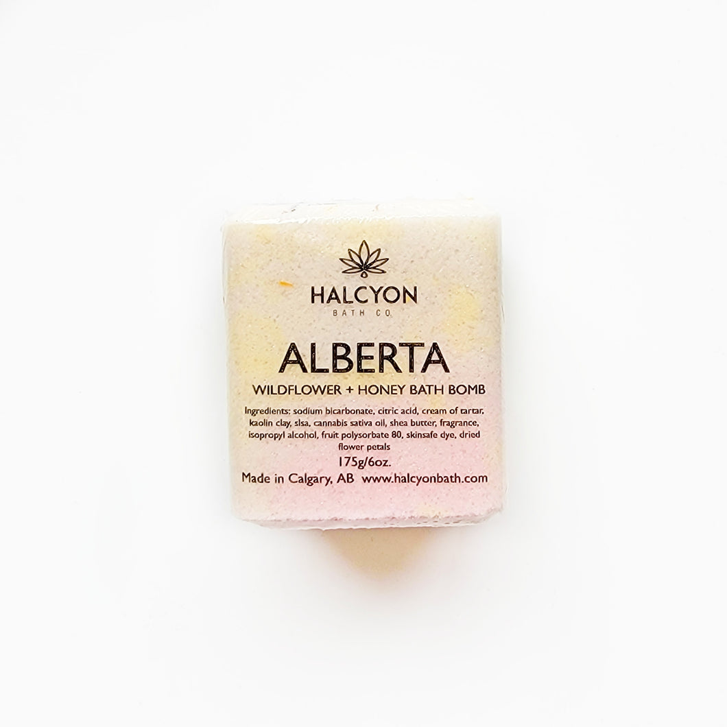 Alberta - Wild Flower + Honey Bath Bomb