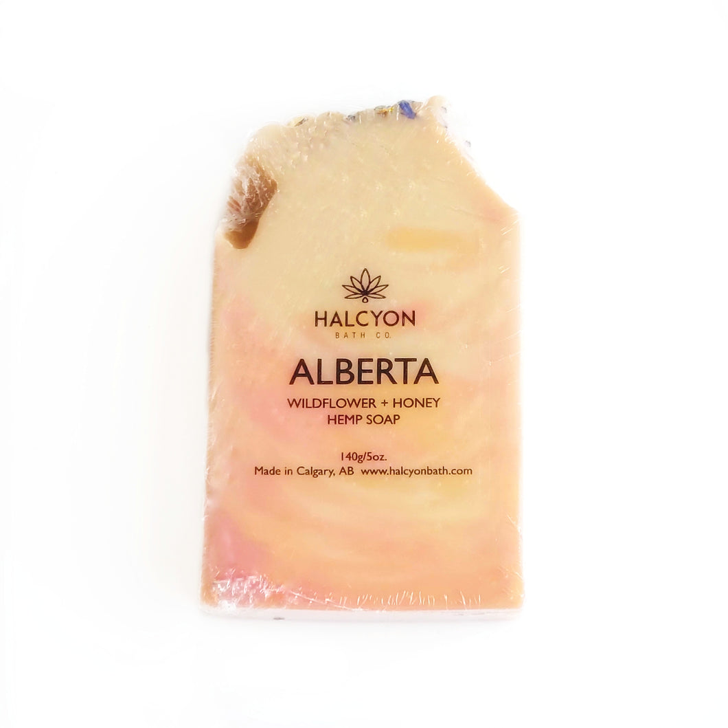 Alberta - Wildflower + Honey Hemp Soap